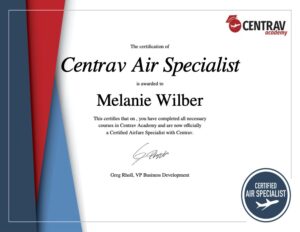 Centrav Certified Air Specialist